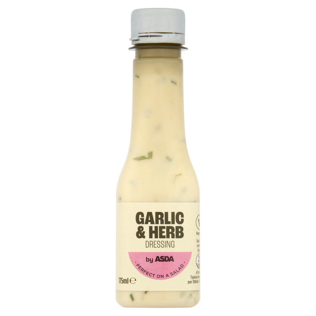 ASDA Garlic & Herb Dressing 175ml (British brand)