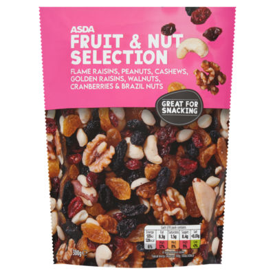 ASDA Fruit & Nut Selection Snack Mix 300g