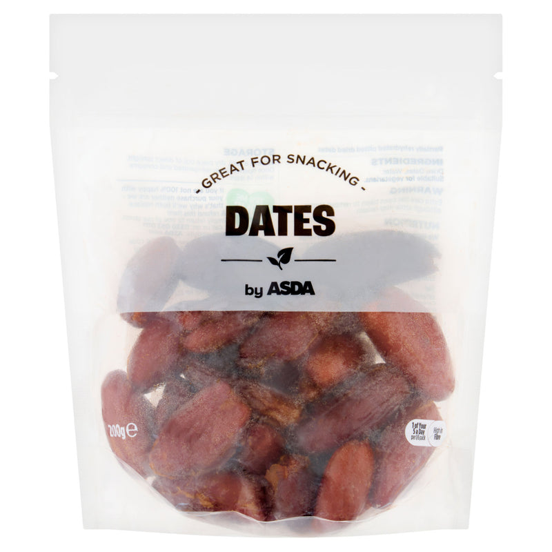 ASDA pitted dried dates 200g - British product