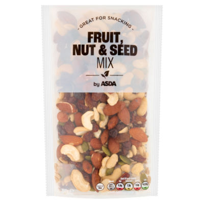 ASDA Fruit Nut Seed Mix 200g, UK version