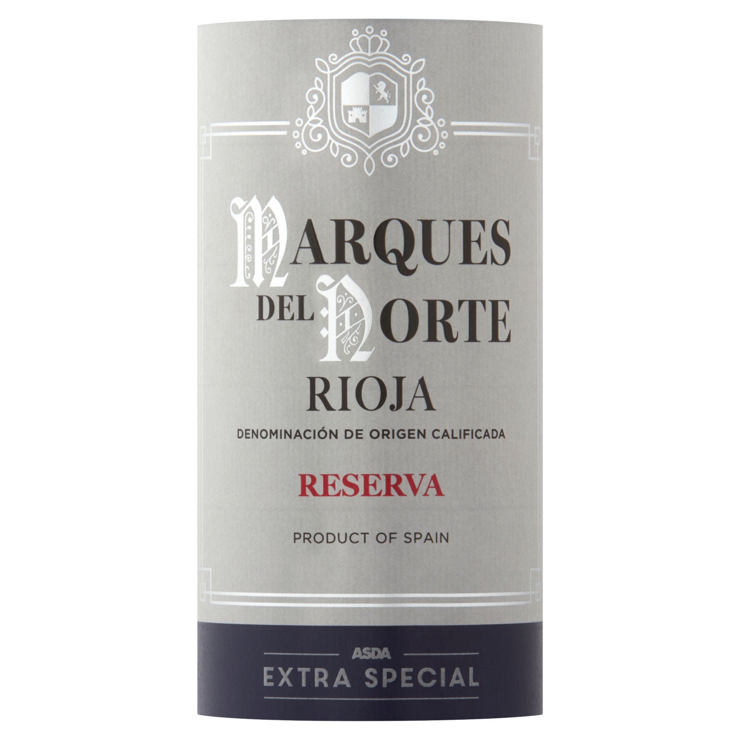 ASDA Marques del Norte Rioja wine 75cl - British product