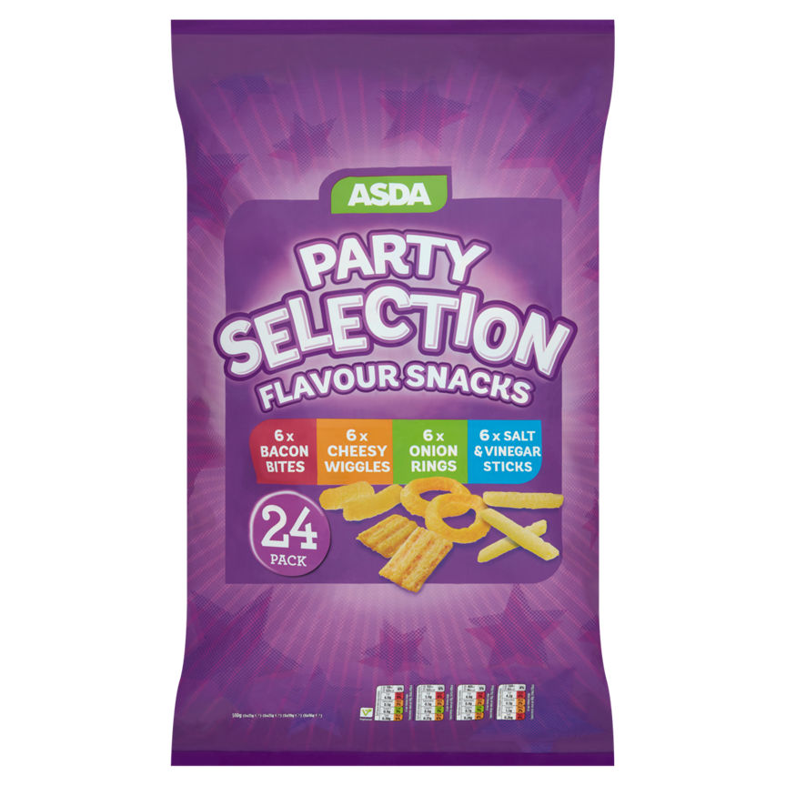 ASDA 24 Party Selection Flavour Snacks GOODS ASDA   