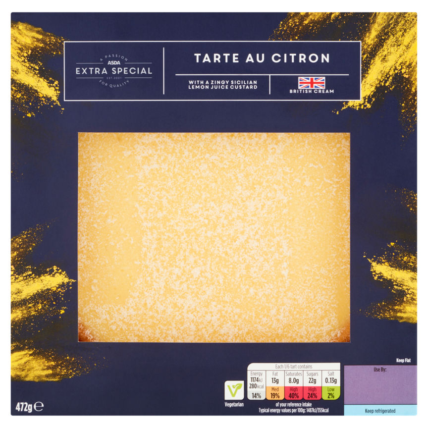 ASDA Extra Special Tarte Au Citron GOODS ASDA   