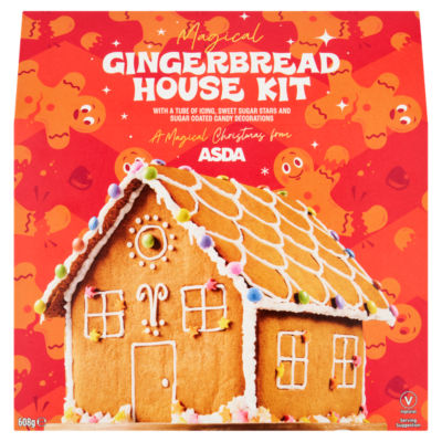 ASDA Magical Gingerbread House Kit 608g, UK version