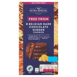 ASDA Belgian chocolate ginger cookies 150g, imported from the UK