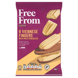 ASDA Free From Viennese fingers milk chocolate 120g, imported from the UK
