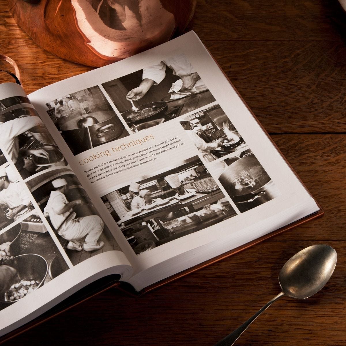 Larousse culinary reference book by Prosper Montagné, UK version