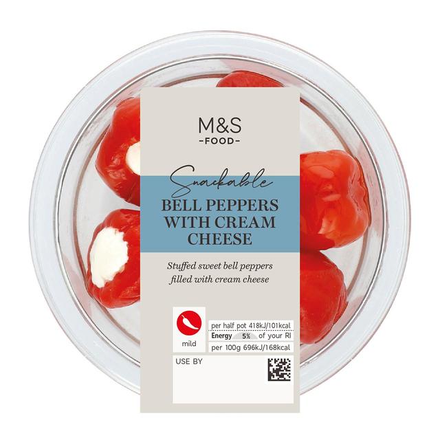 M&S Bell Peppers with Cream Cheese   120g GOODS M&S   