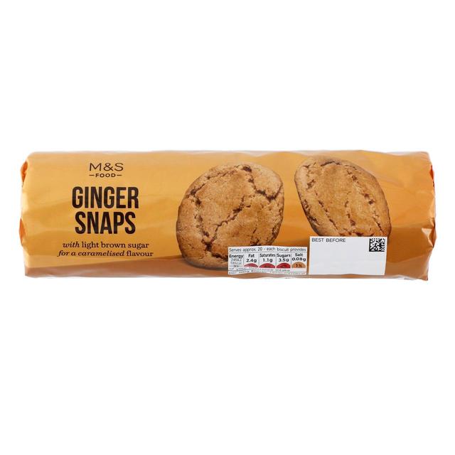 M&S Ginger Snaps   250g