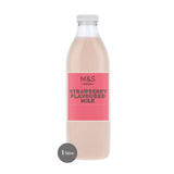 M&S Strawberry Flavoured Milk   1L GOODS M&S   