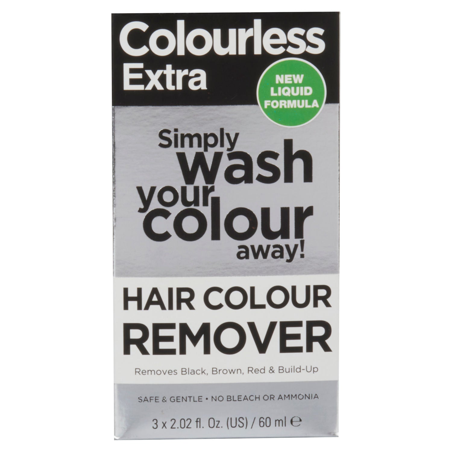 Revolution Colourless hair colour remover 3x60ml, UK version