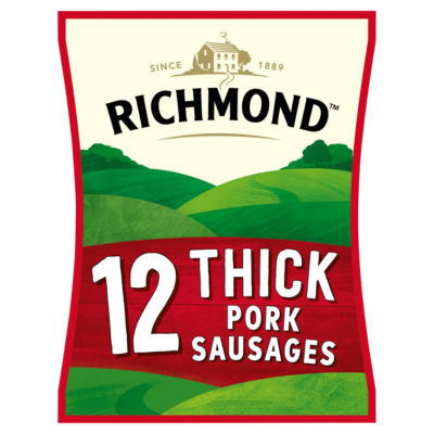 Richmond dicke Schweinswürste 12er Pack 615g