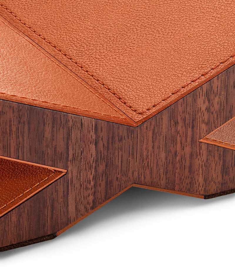 Assouline Walnut-Leather Culture Bookstand - British product