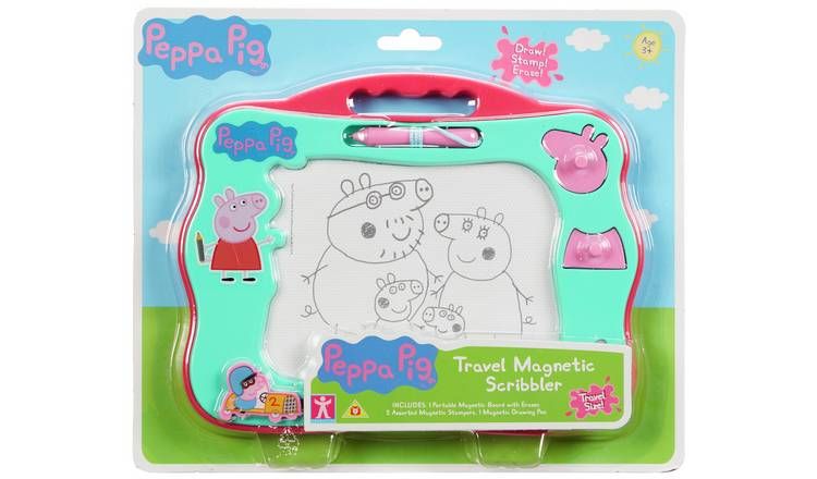 Peppa Pig Travel Magnetic Scribbler GOODS Argos