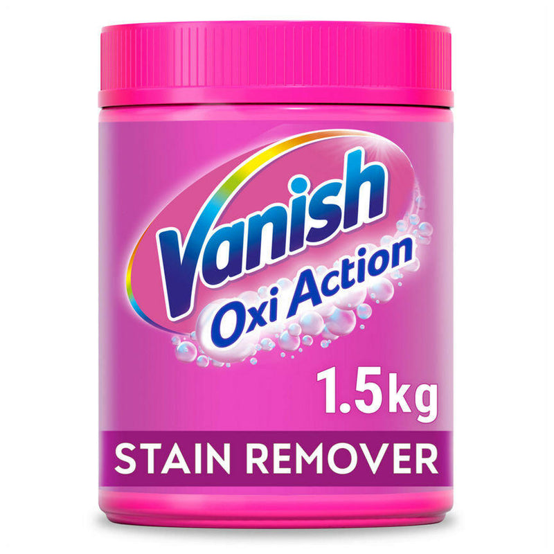 Vanish Oxi Action Fabric Stain Remover Powder - Colours 1.5KG