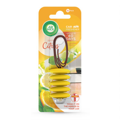 ASDA Air Wick Zesty Citrus Car Air Freshener 8.8g- Buy online at McGrocer