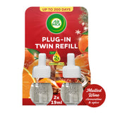 Air Wick mulled wine air freshener refill 2x19ml, imported from the UK