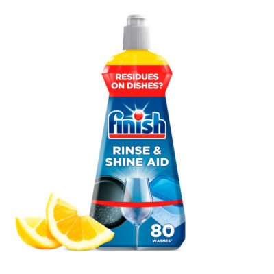 Finish Lemon Rinse Aid 400ml - British product