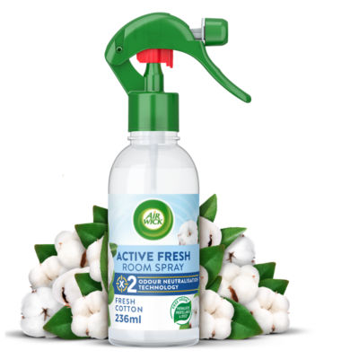 Air Wick room spray Fresh Cotton 236ml (British brand)