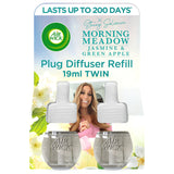 Air Wick Morning Meadow Scented Oil Electrical Plug In Diffuser Twin refill Lasts up to 200 days GOODS ASDA   