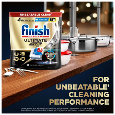 Finish Ultimate Plus All In One Geschirrspülertabs 52 Stück