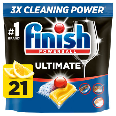 Finish dishwasher tablets lemon 21 tabs - British product