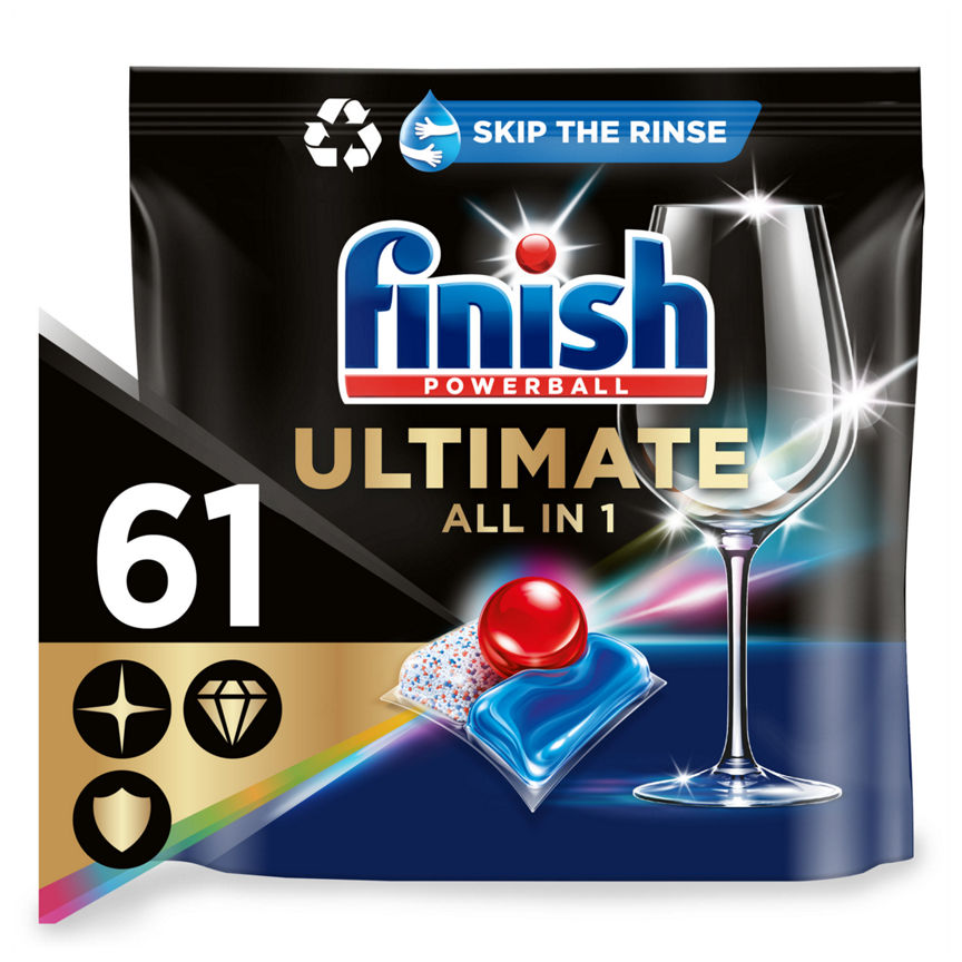 Finish Ultimate All in One Dishwasher Tablets Original, 61 Tablets