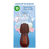 Air Wick Linen & Petals Essential Mist Single 20ml Lasts up to 45 days GOODS ASDA   