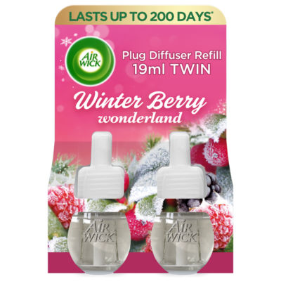 Air Wick Winter Berry Wonderland twin refill 2x19ml (British brand)