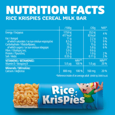 Kellogg's Rice Krispies Müsli-Riegel 4x20g
