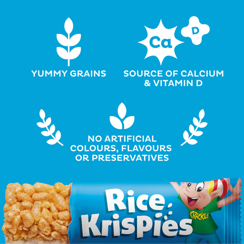 Kellogg's Rice Krispies cereal bar 20g x 4, UK version