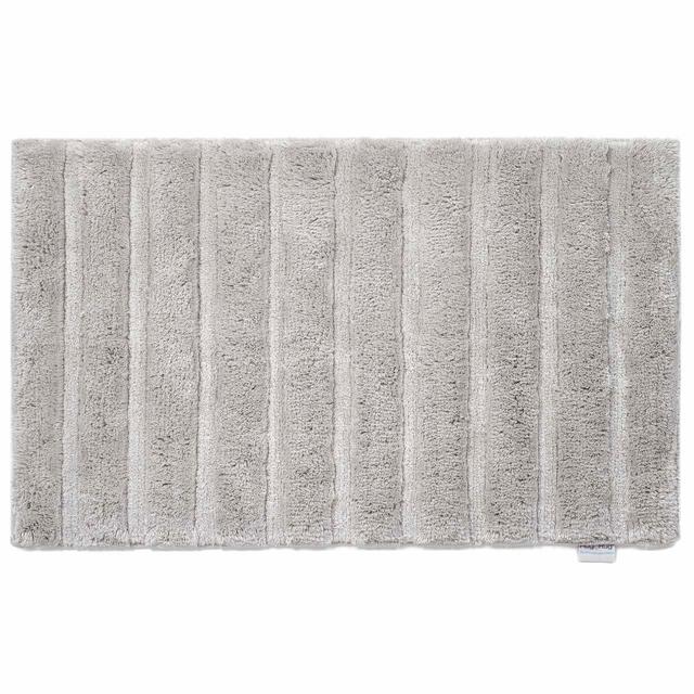 Hug Rug Biodegradable Bathmat Stripe Silver GOODS M&S   