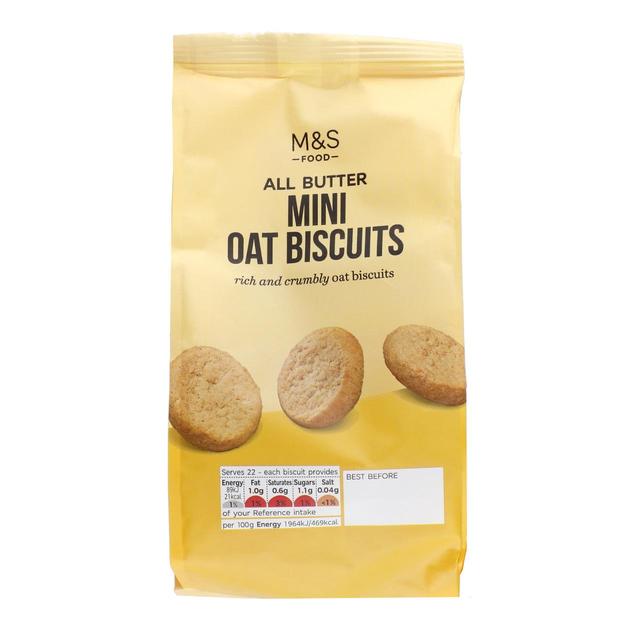 M&S Mini Oat Biscuits   100g