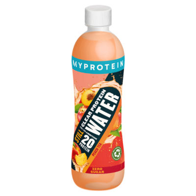 MyProtein Clear Protein Water Peach Tea 500ml, imported from the UK