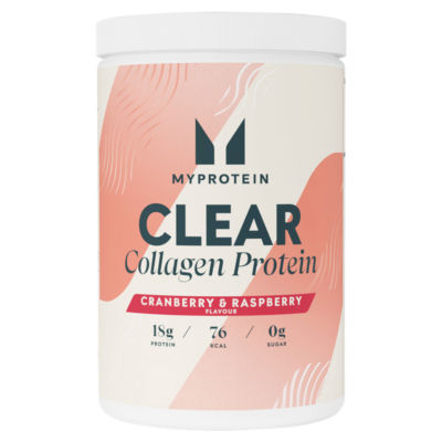 MyVitamins collagen powder cranberry & raspberry flavour 650g - British product
