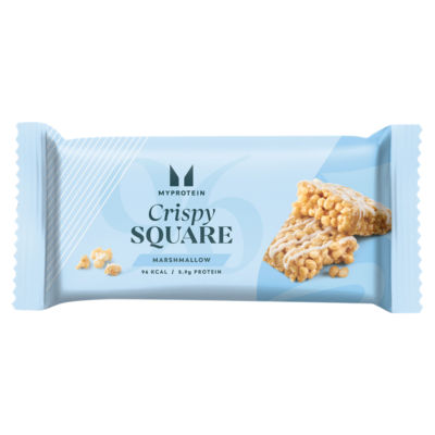MyProtein Marshmallow Crispy Square 30g protein bar, UK version