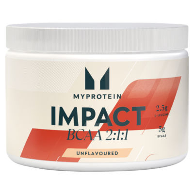 MyProtein unflavoured BCAA 2:1:1 150g, UK version