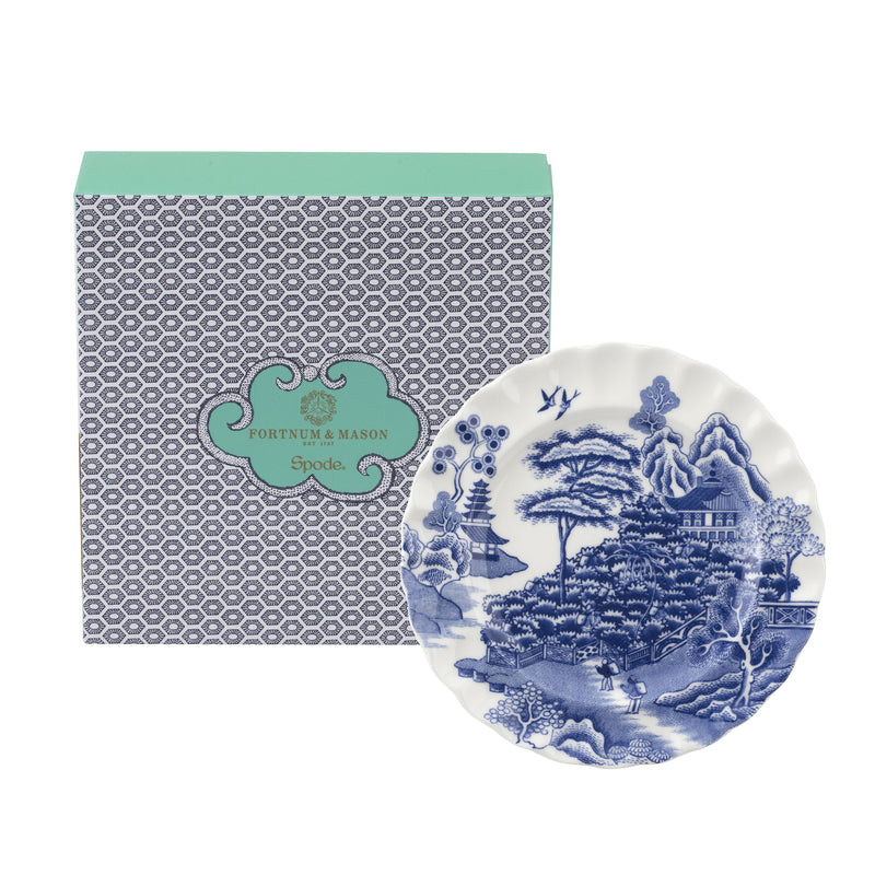 Fortnum's Gardens of Lyra small plate in fine bone china, UK version