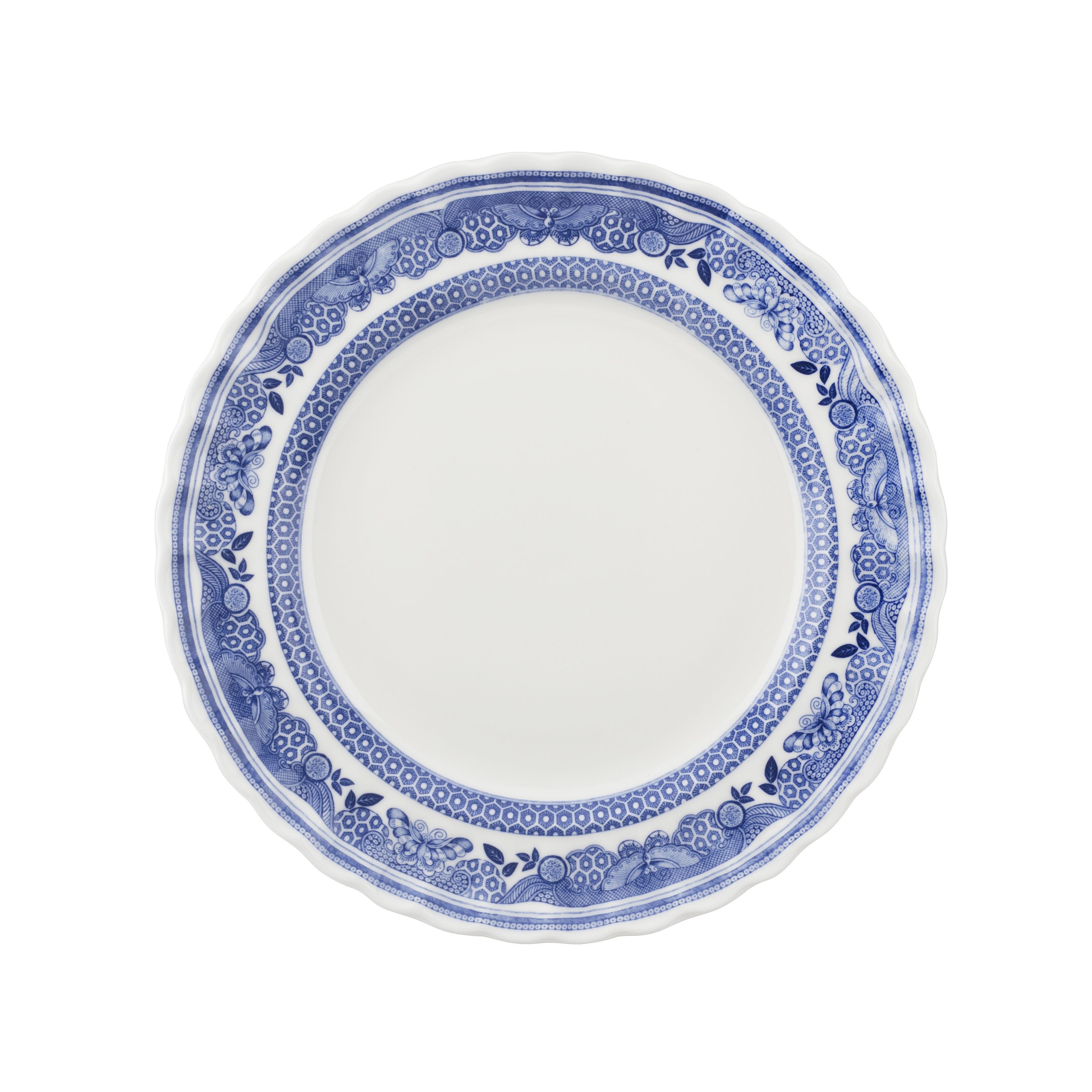 Fortnum's Gardens of Lyra bone china medium plate, UK version