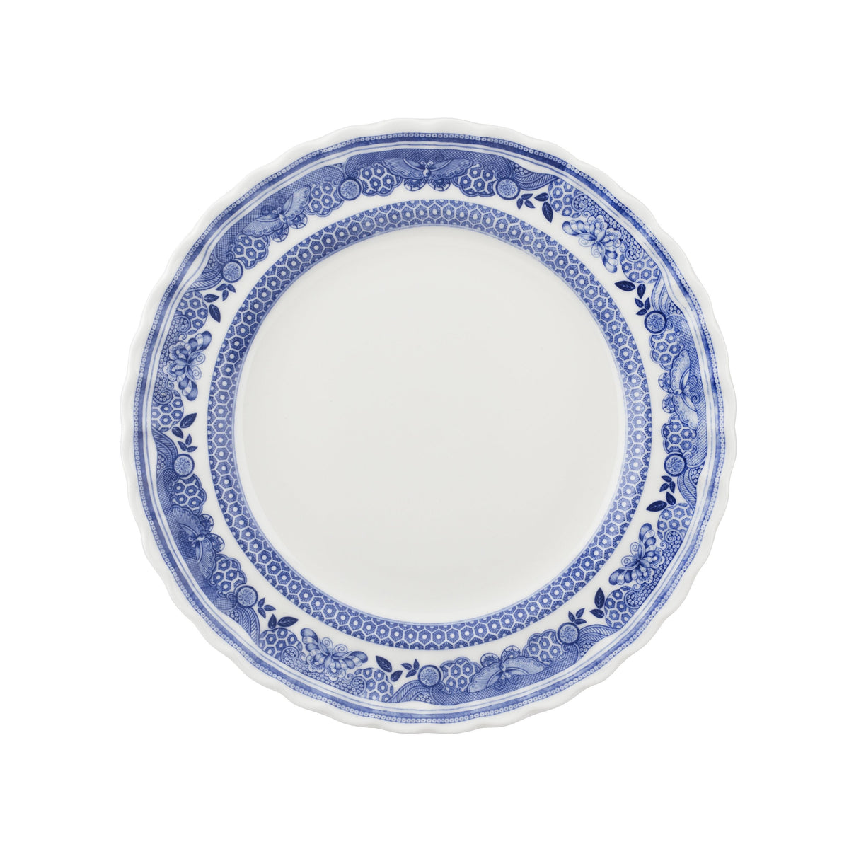 Fortnum's Gardens of Lyra bone china medium plate, UK version