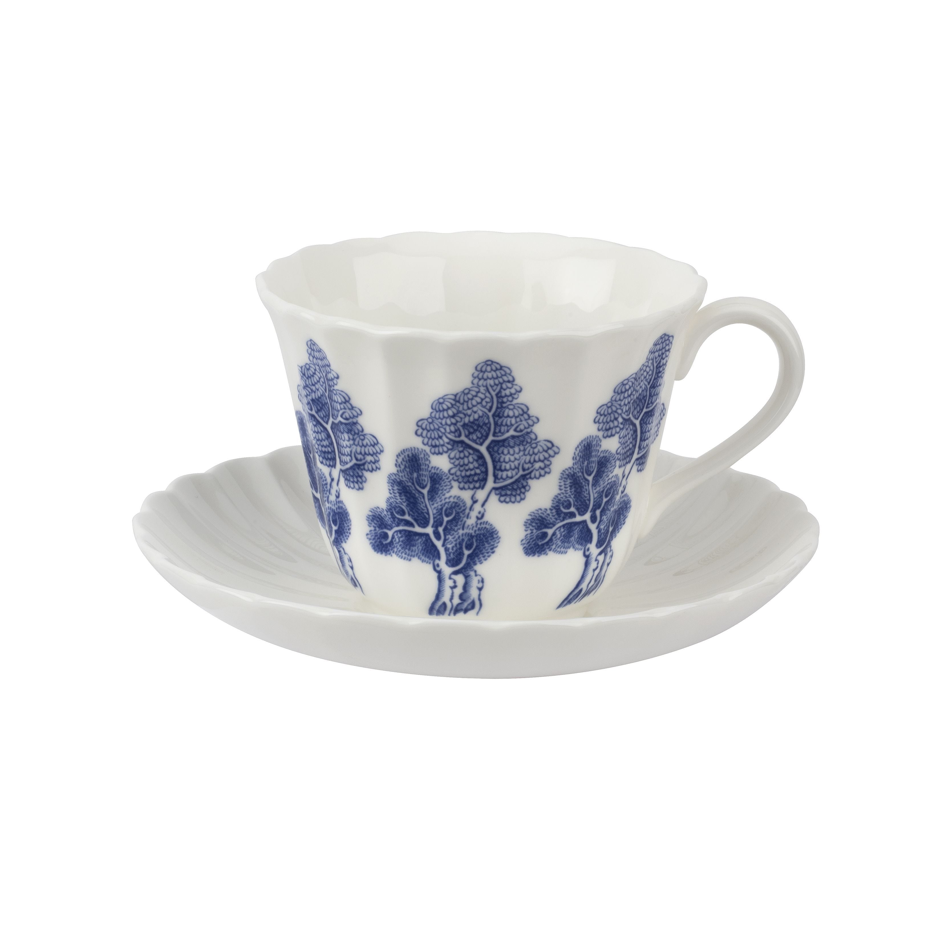 Fortnum's Gardens of Lyra teacup and saucer 200ml - British product