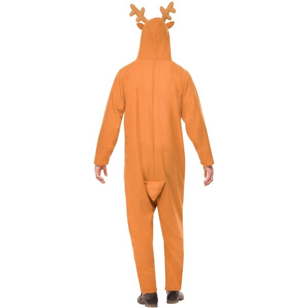 Smiffys reindeer costume brown bodysuit - British product