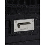 The Kooples Emily vinyl-effect mini leather cross-body bag - British product