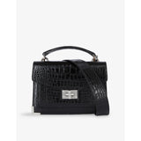 The Kooples Emily vinyl-effect mini leather cross-body bag - British product