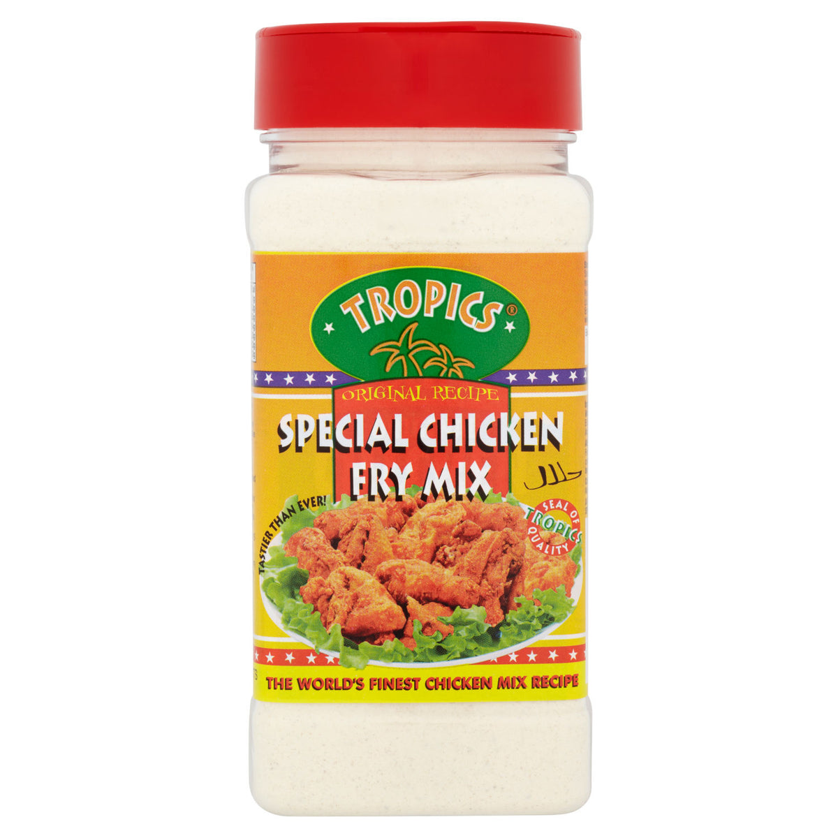 Mélange de friture de poulet recette originale Tropics, importé du Royaume-Uni