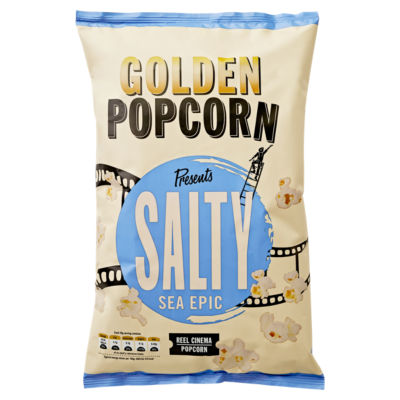 ASDA Golden Popcorn Salty Sea Popcorn 60g- Buy online at McGrocer
