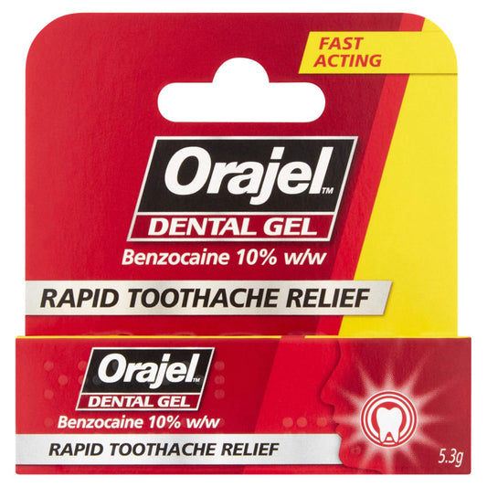 Orajel Toothache Dental Gel  5.3G GOODS ASDA   