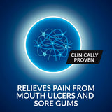 Orajel Mouth Gel 5.3g, imported from the UK