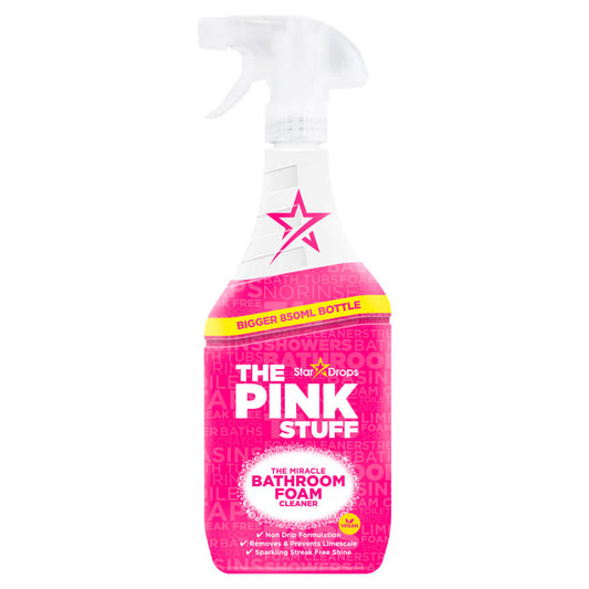 Stardrops The Pink Stuff Miracle Bathroom Foam Cleaner Spray GOODS ASDA   