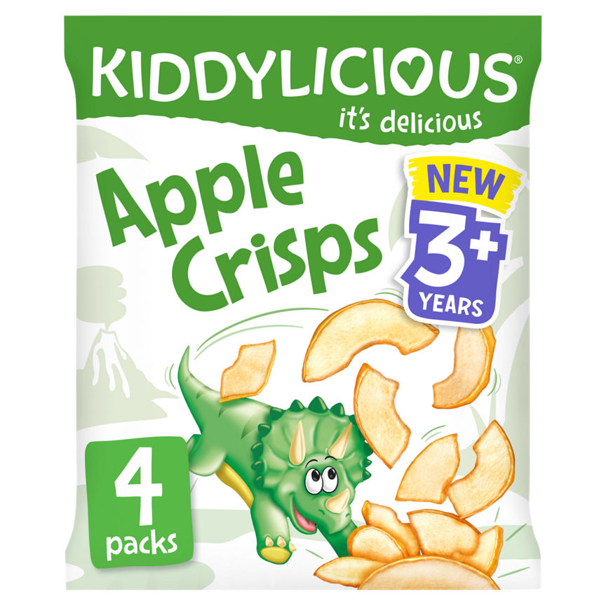 Kiddylicious Apple Crisps 3+ Years GOODS ASDA   